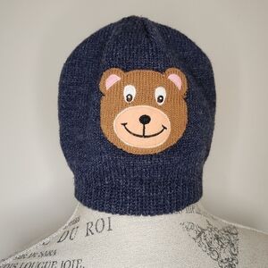 90s Embroidered Knit Toque Beanie